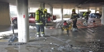 20200304 Fahrzeugbrand in Baden Parkdeck Zentrum Süd