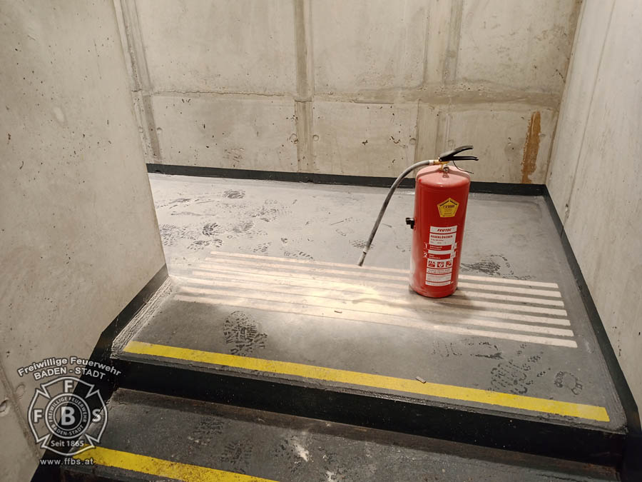 20200311 Brandverdacht in Baden stellte sich als Vandalenakt heraus