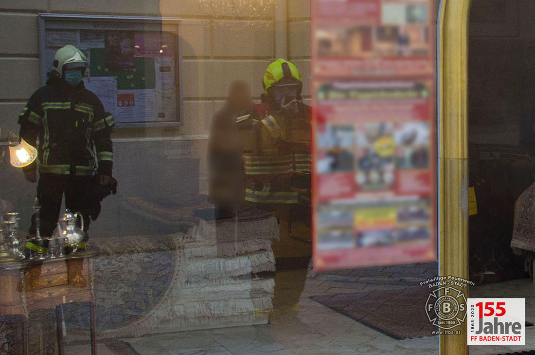 20201110 Brand in einem Badener Geschäft
