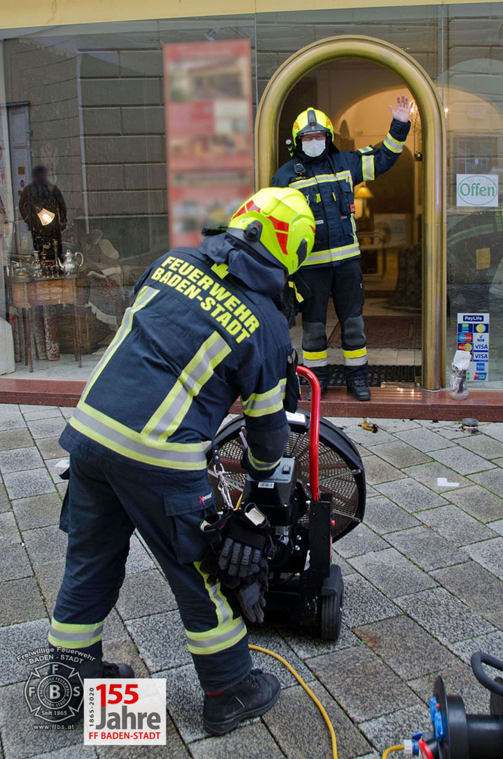 20201110 Brand in einem Badener Geschäft
