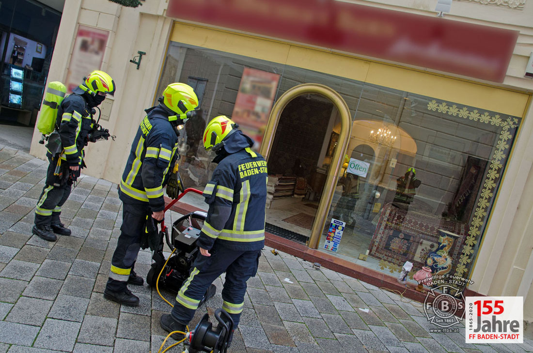20201110 Brand in einem Badener Geschäft