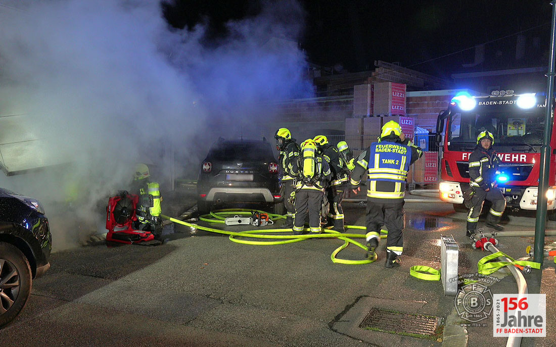 20211010 Garagenbrand in Baden
