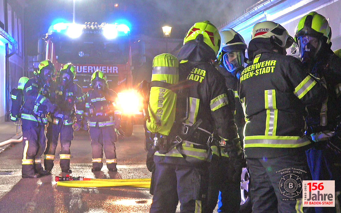 20211010 Garagenbrand in Baden
