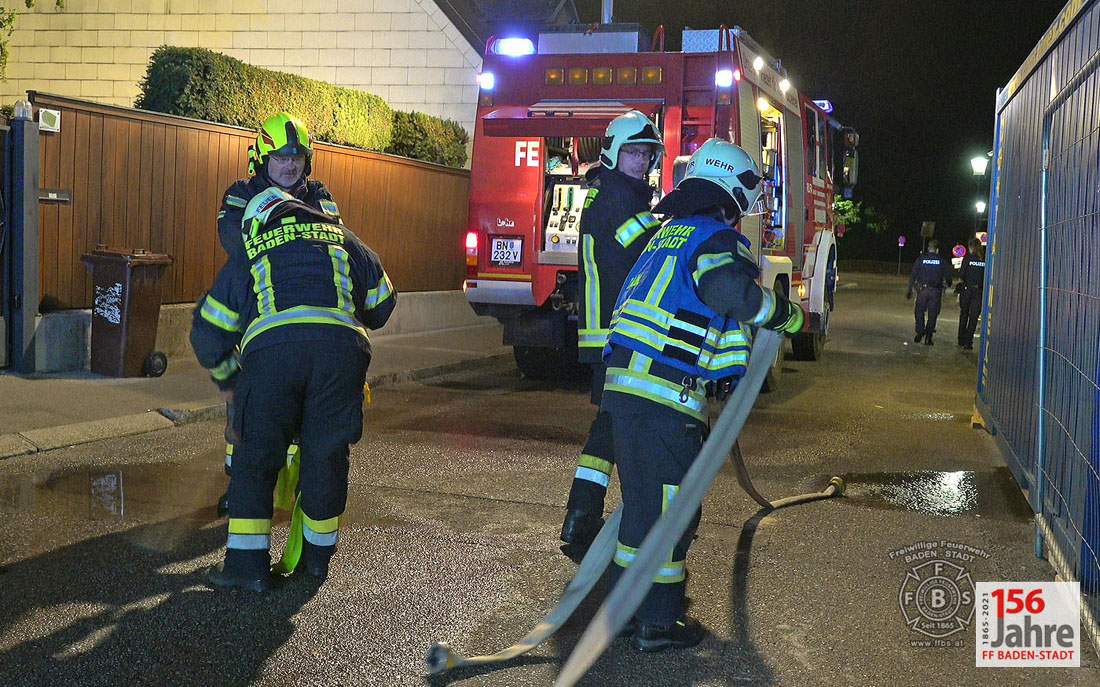 20211010 Garagenbrand in Baden