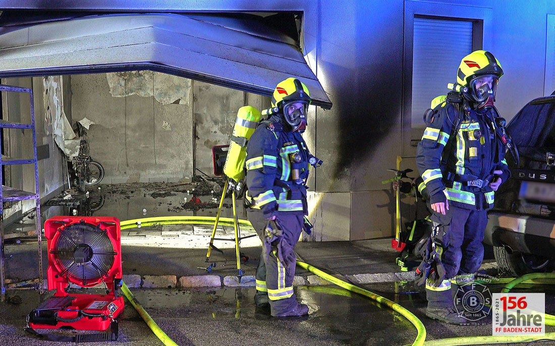 20211010 Garagenbrand in Baden