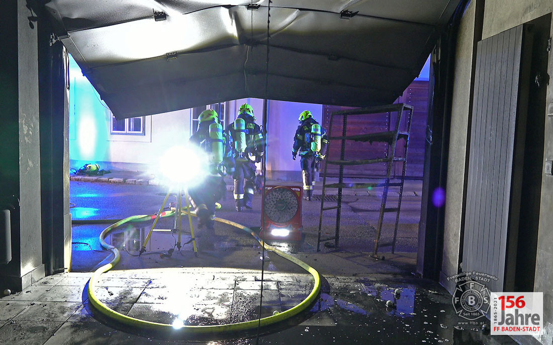 20211010 Garagenbrand in Baden