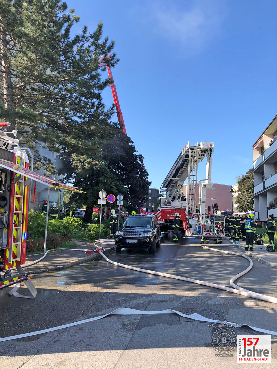 20220515 Brand in Mödlinger Hochhaus