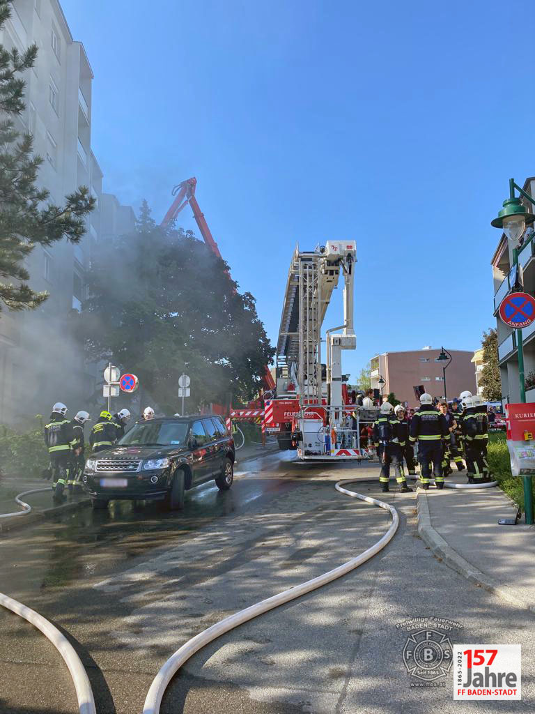 20220515 Brand in Mödlinger Hochhaus