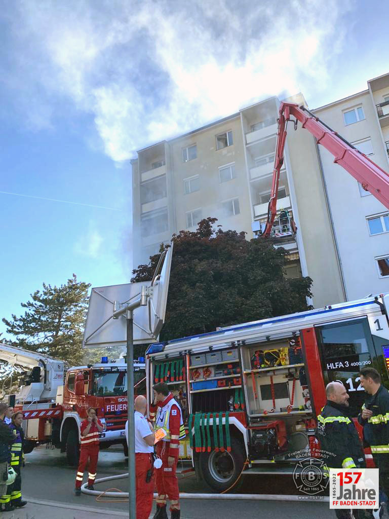 20220515 Brand in Mödlinger Hochhaus