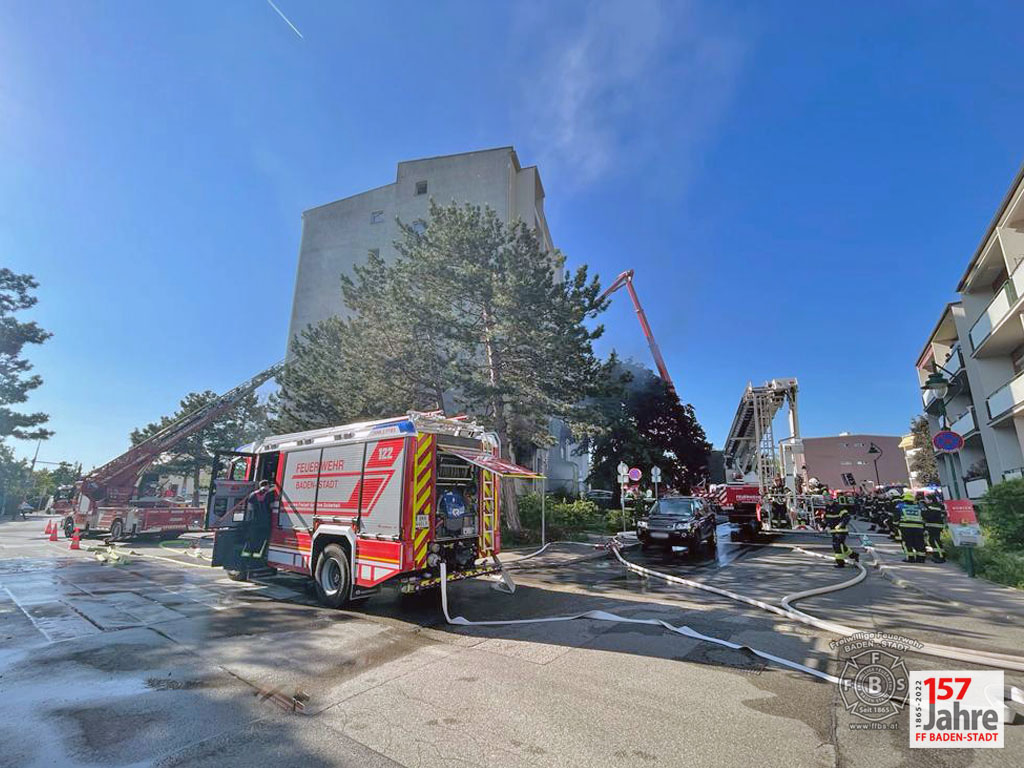 20220515 Brand in Mödlinger Hochhaus