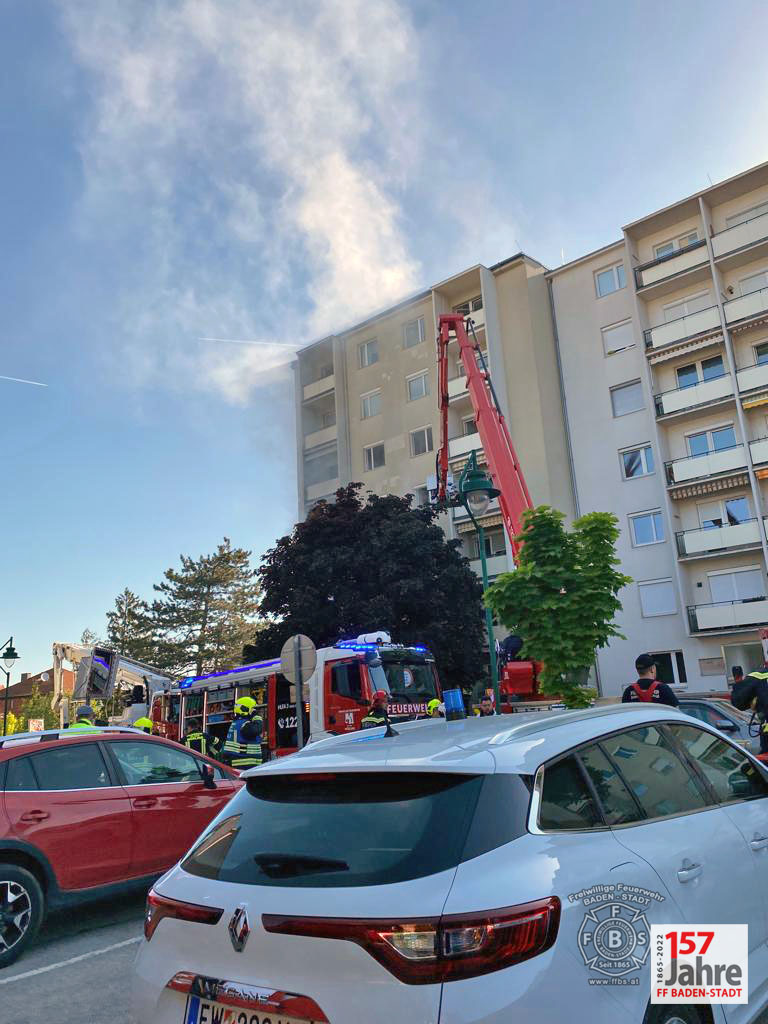 20220515 Brand in Mödlinger Hochhaus