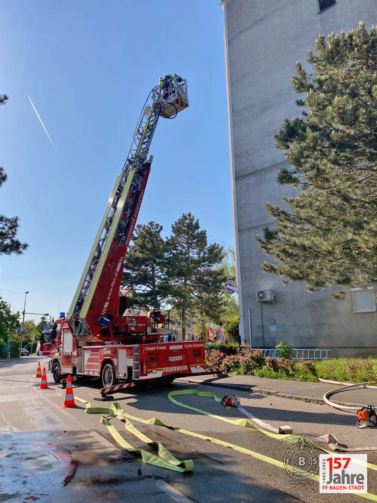 20220515 Brand in Mödlinger Hochhaus
