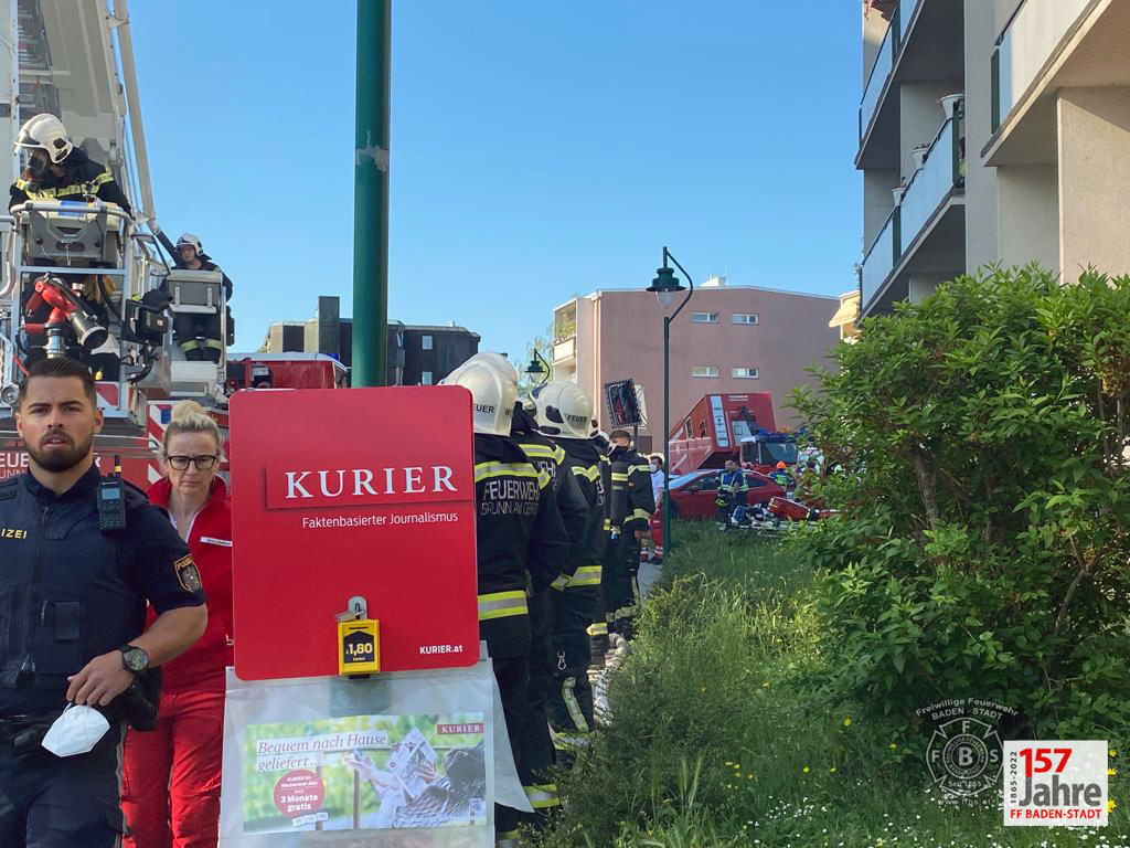 20220515 Brand in Mödlinger Hochhaus