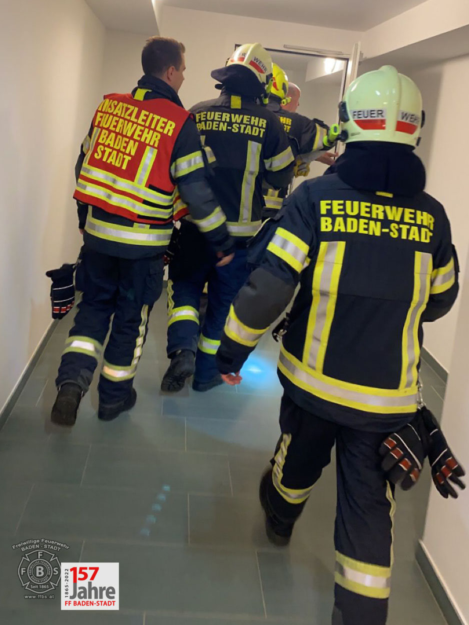 20220522 Tierrettung in Badener Wohnhausanlage - Schlange in Tiefgarage