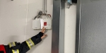 20220522 Tierrettung in Badener Wohnhausanlage - Schlange in Tiefgarage