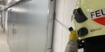 20220522 Tierrettung in Badener Wohnhausanlage - Schlange in Tiefgarage