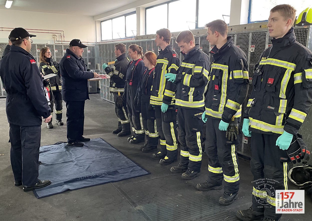 20221211 Ausbildungsprüfung Technischer Einsatz in Baden