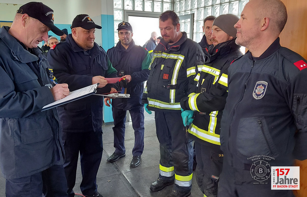 20221211 Ausbildungsprüfung Technischer Einsatz in Baden