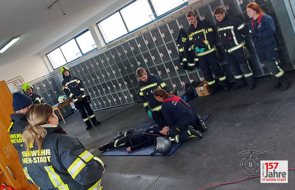 20221211 Ausbildungsprüfung Technischer Einsatz in Baden