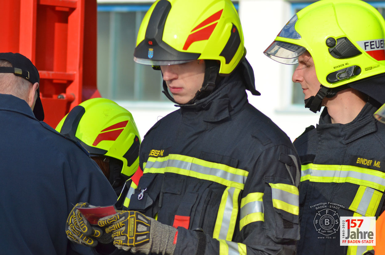 20221211 Ausbildungsprüfung Technischer Einsatz in Baden