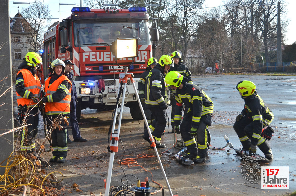 20221211 Ausbildungsprüfung Technischer Einsatz in Baden