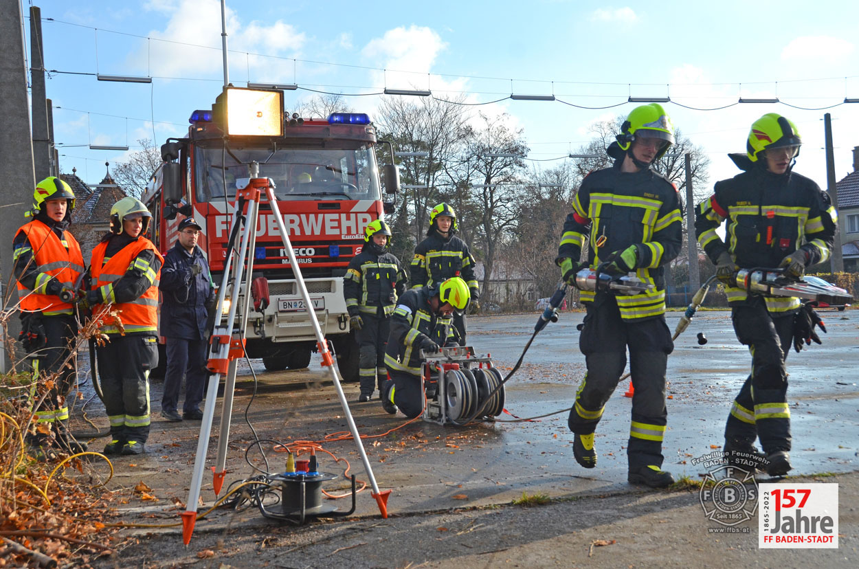 20221211 Ausbildungsprüfung Technischer Einsatz in Baden