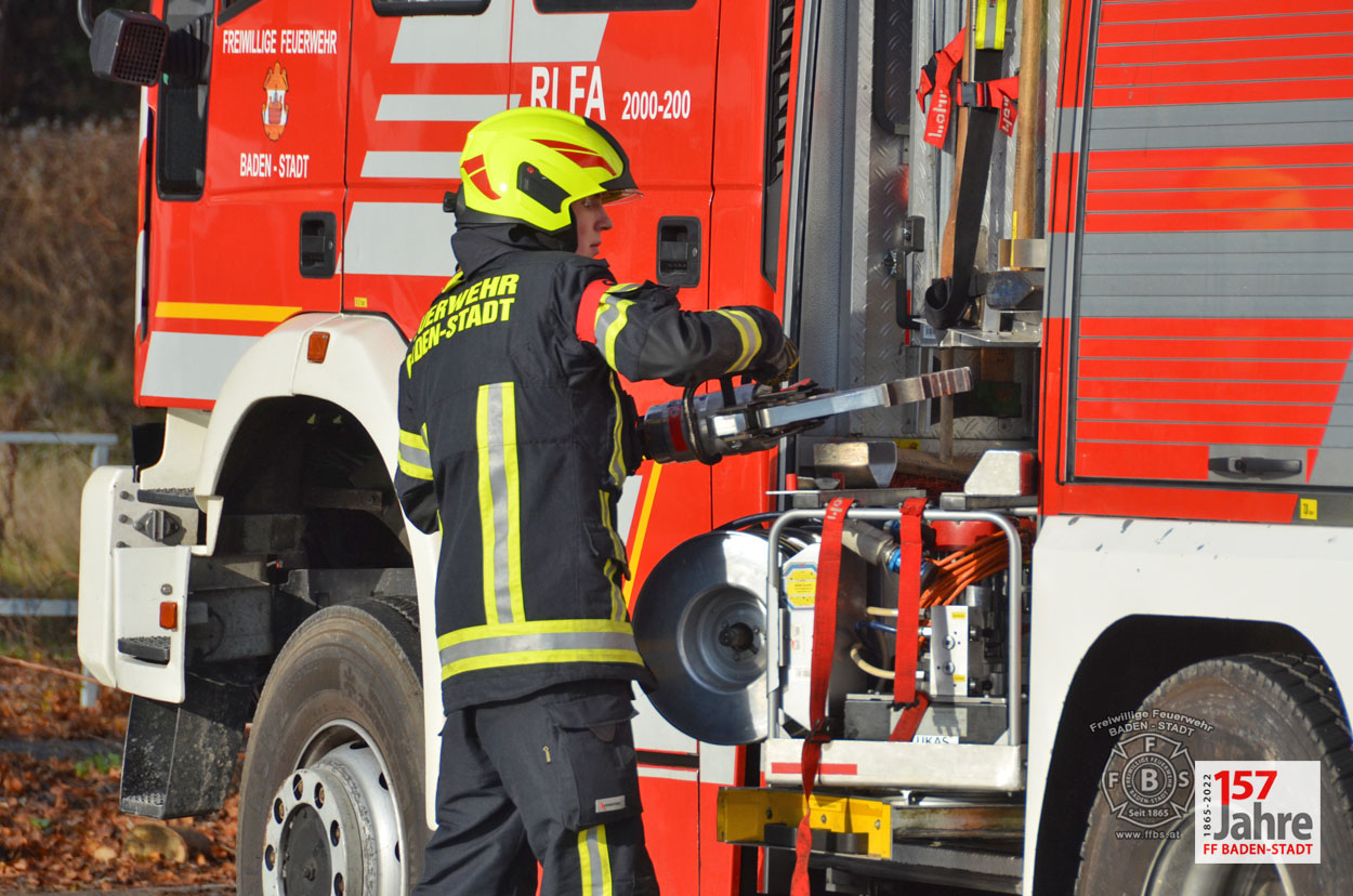 20221211 Ausbildungsprüfung Technischer Einsatz in Baden
