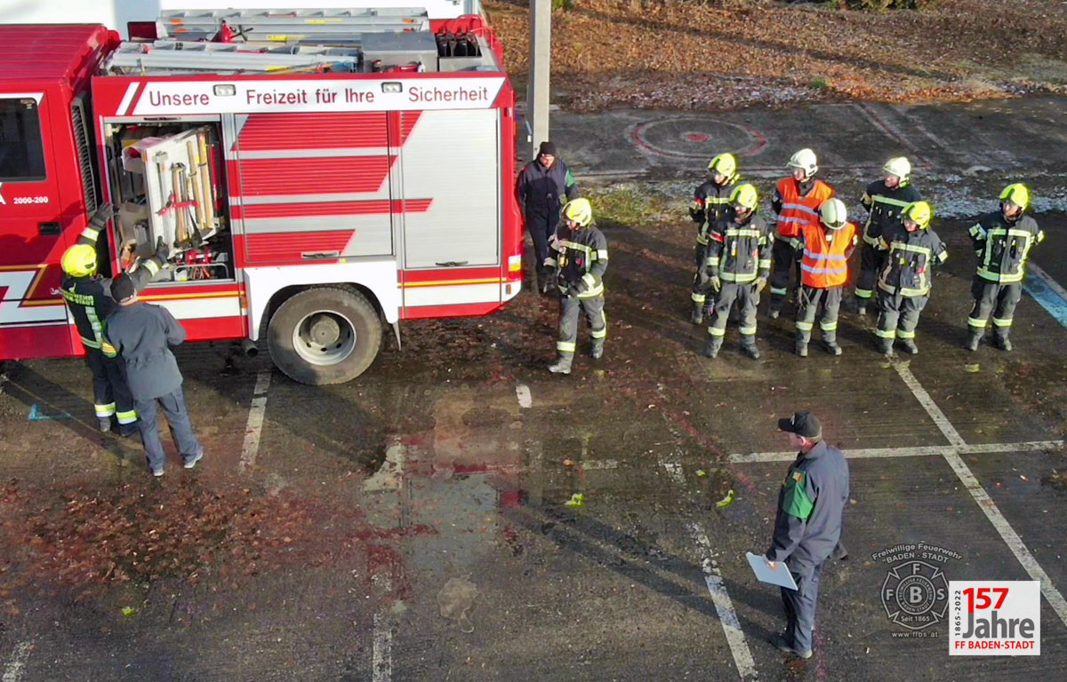 20221211 Ausbildungsprüfung Technischer Einsatz in Baden