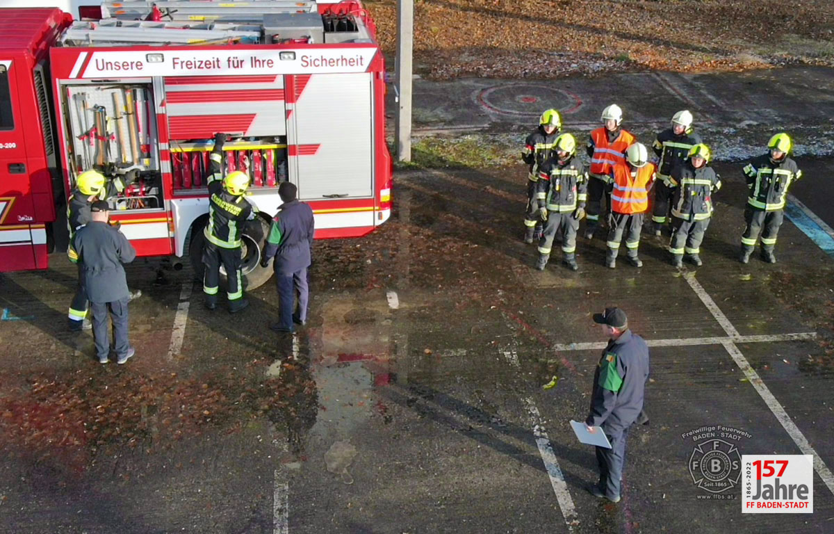 20221211 Ausbildungsprüfung Technischer Einsatz in Baden