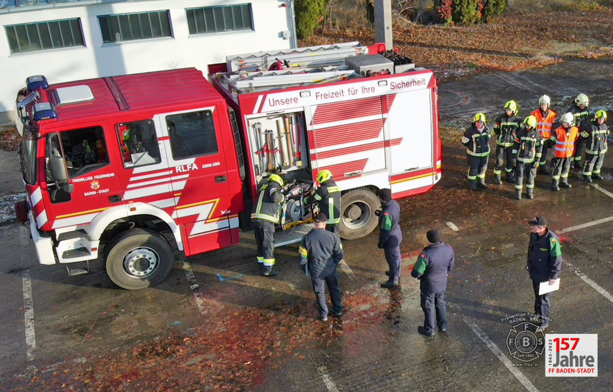 20221211 Ausbildungsprüfung Technischer Einsatz in Baden