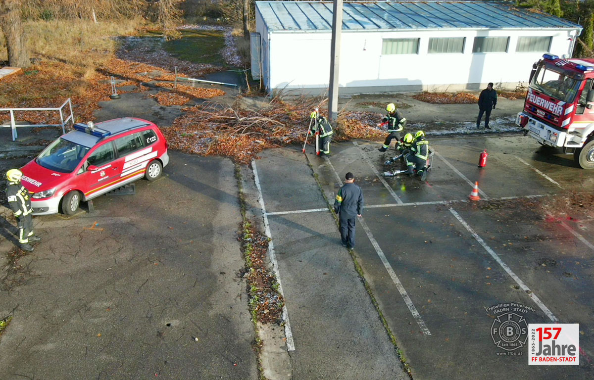 20221211 Ausbildungsprüfung Technischer Einsatz in Baden