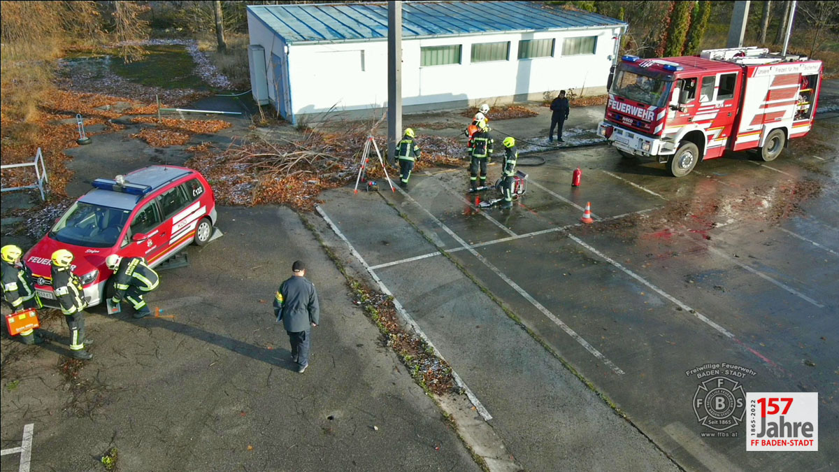20221211 Ausbildungsprüfung Technischer Einsatz in Baden