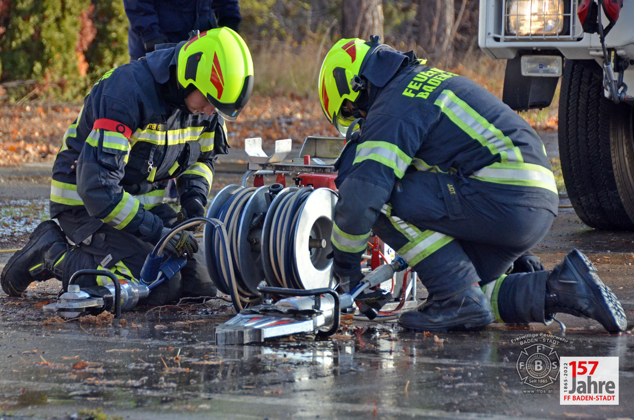 20221211 Ausbildungsprüfung Technischer Einsatz in Baden