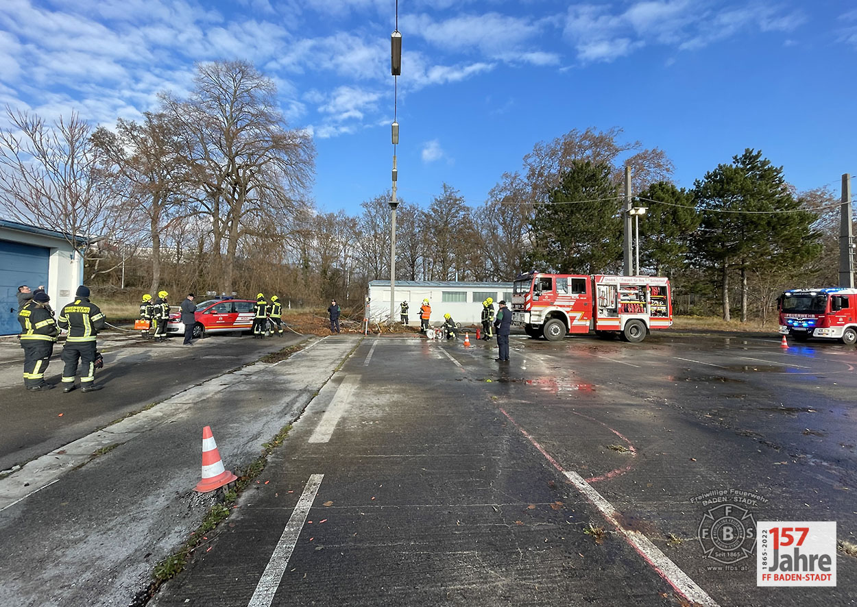 20221211 Ausbildungsprüfung Technischer Einsatz in Baden