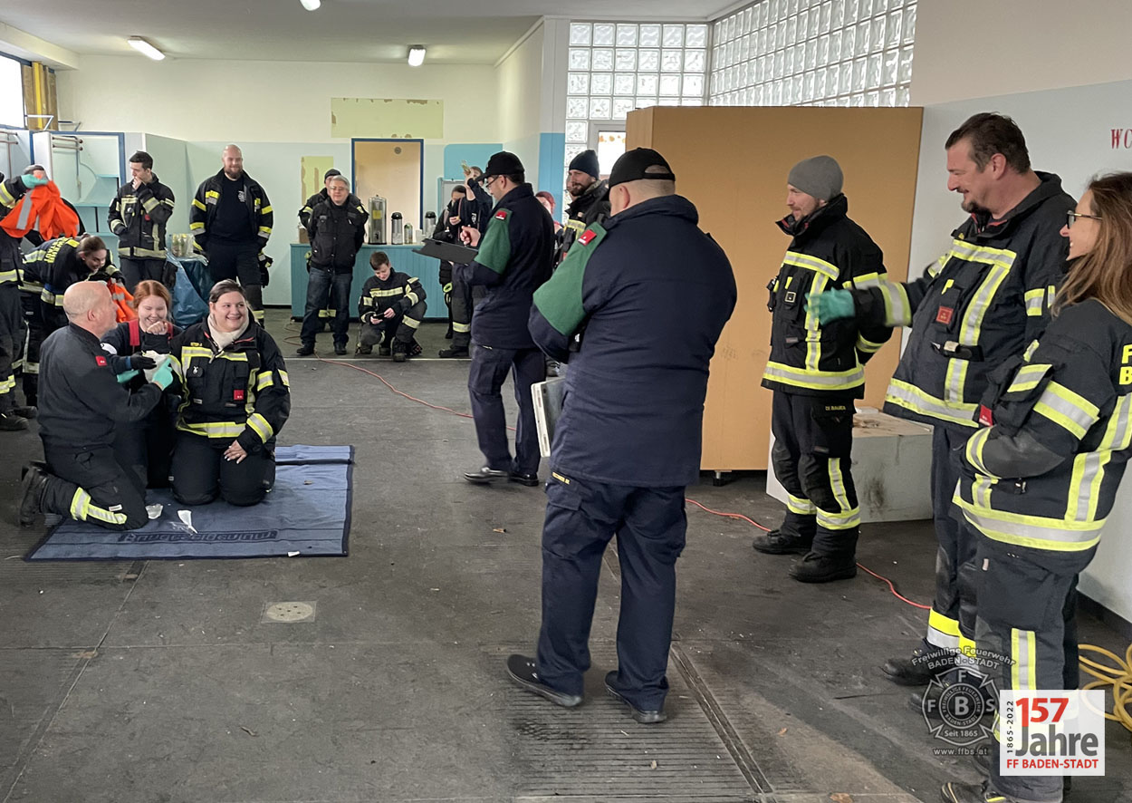 20221211 Ausbildungsprüfung Technischer Einsatz in Baden