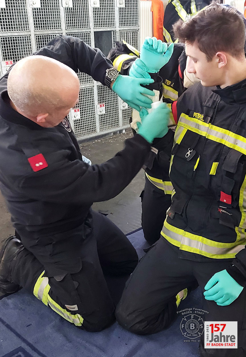 20221211 Ausbildungsprüfung Technischer Einsatz in Baden