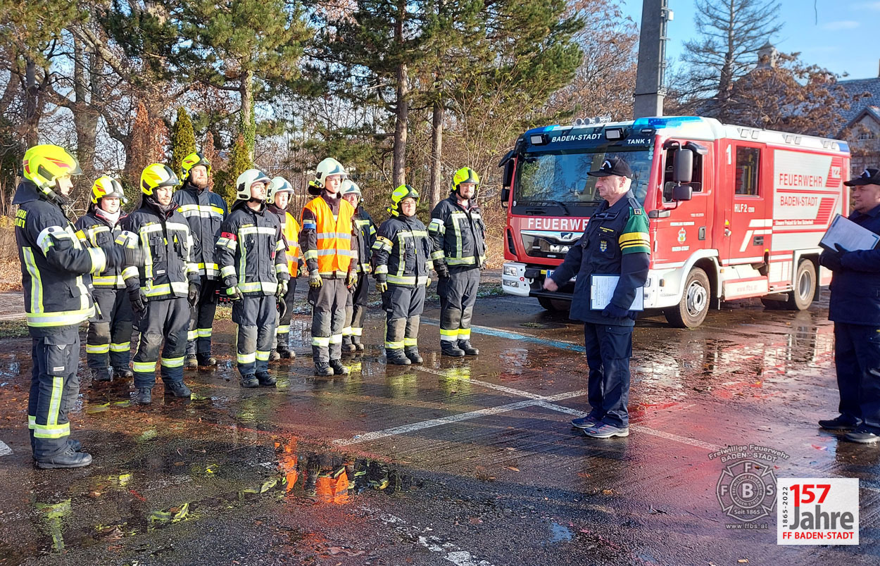 20221211 Ausbildungsprüfung Technischer Einsatz in Baden