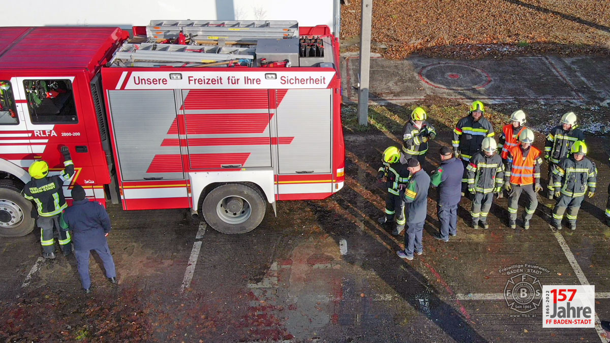 20221211 Ausbildungsprüfung Technischer Einsatz in Baden