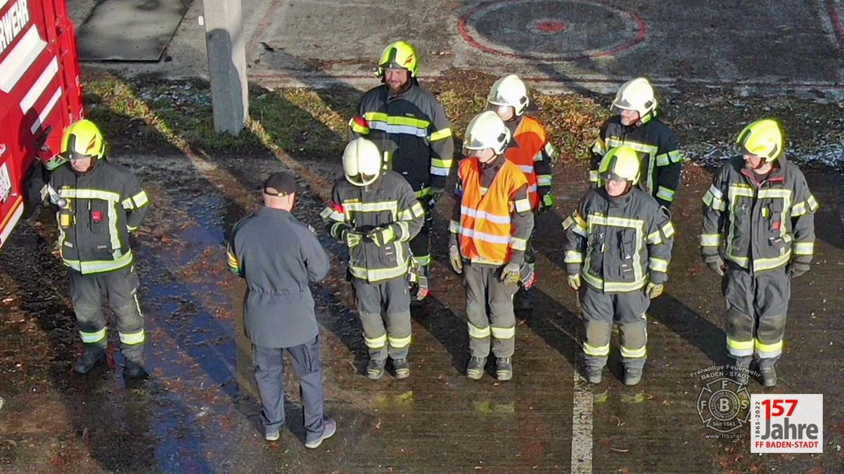 20221211 Ausbildungsprüfung Technischer Einsatz in Baden
