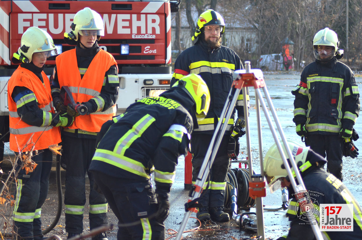 20221211 Ausbildungsprüfung Technischer Einsatz in Baden