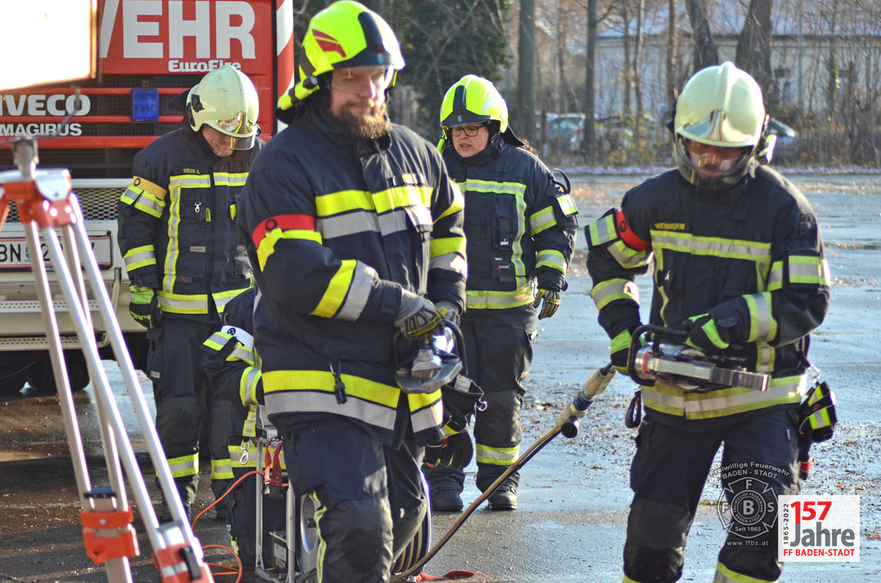 20221211 Ausbildungsprüfung Technischer Einsatz in Baden