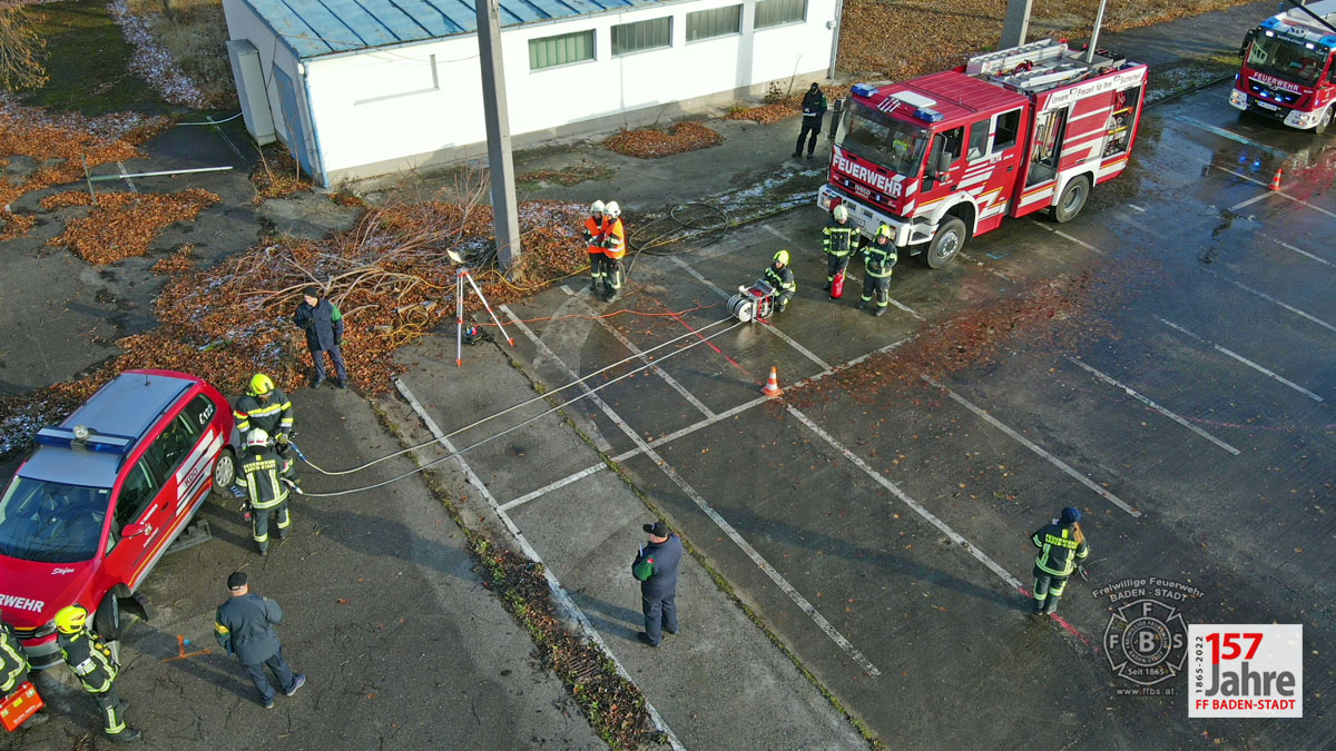 20221211 Ausbildungsprüfung Technischer Einsatz in Baden