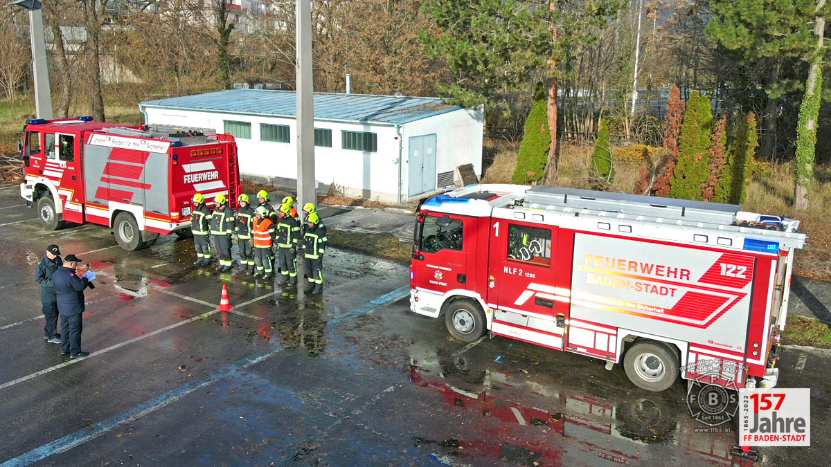 20221211 Ausbildungsprüfung Technischer Einsatz in Baden