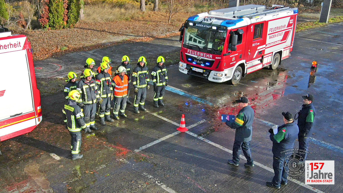 20221211 Ausbildungsprüfung Technischer Einsatz in Baden