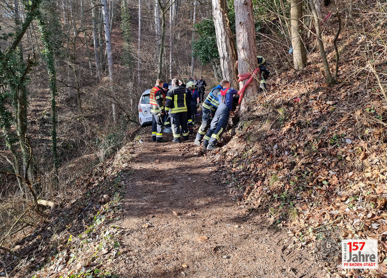 20221224 Fahrzeugbergung Kurpark Baden