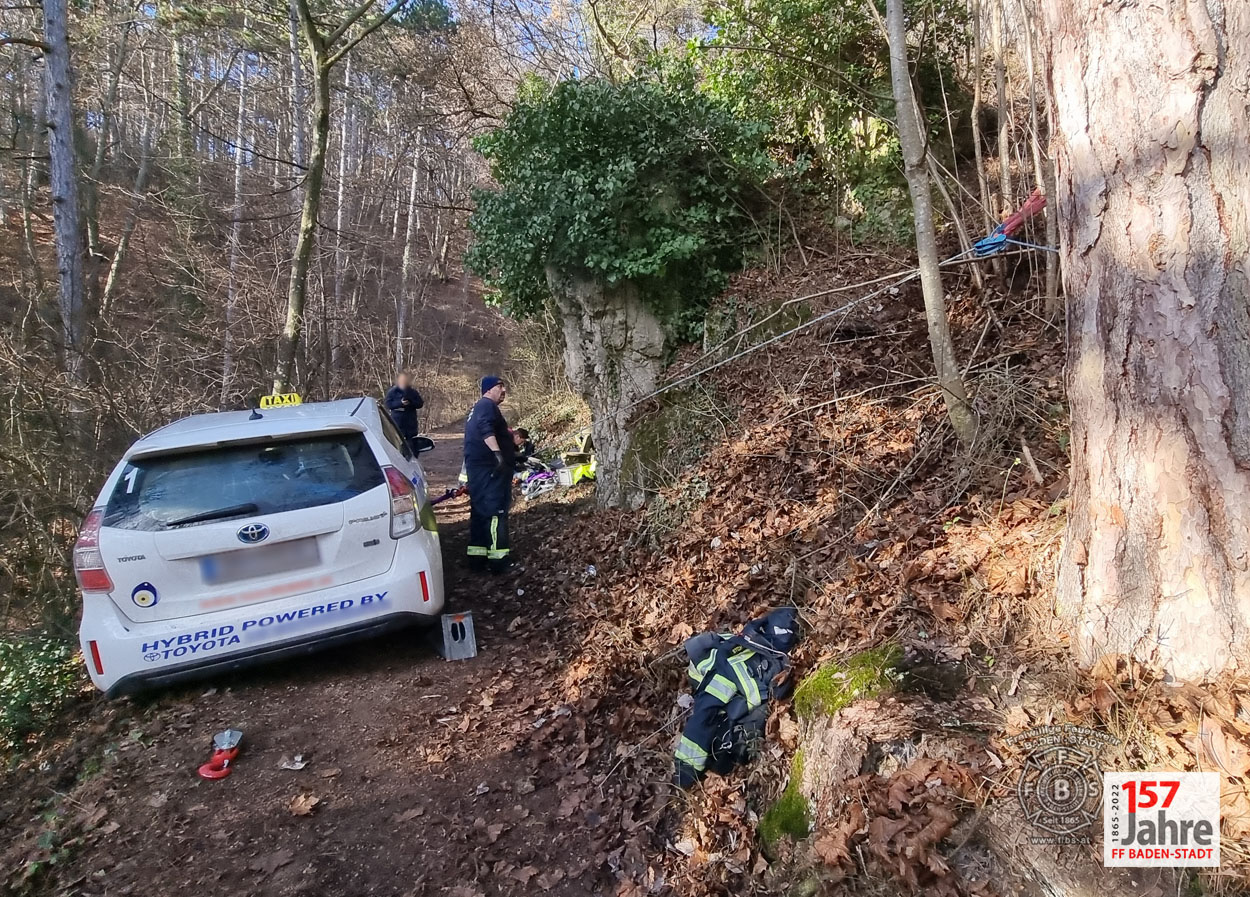 20221224 Fahrzeugbergung Kurpark Baden