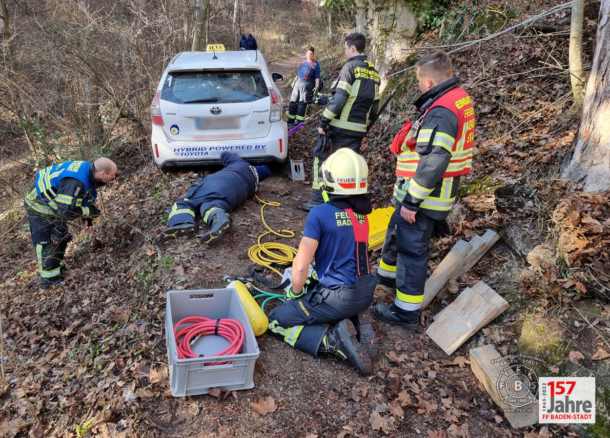 20221224 Fahrzeugbergung Kurpark Baden
