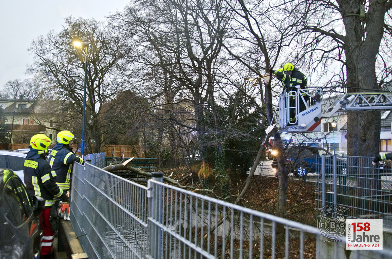 20230203 Sturmtief Pit übe derr Stadt BADEN