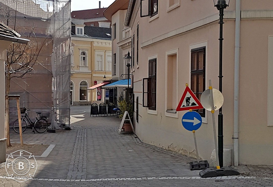20190118 Müllbehälterbrand FUZO Baden  Foto: Fritz Beichbuchner