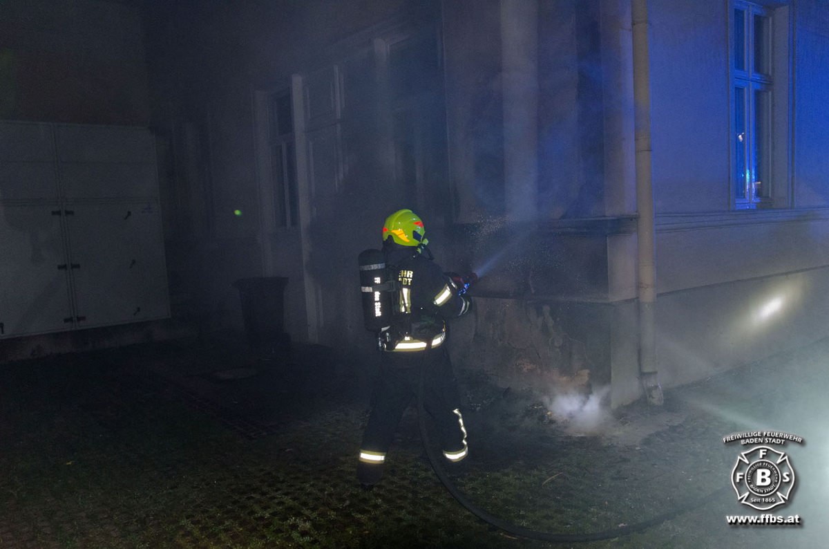20190609 Brand Baden  Foto: Dominik Judt FF Baden-Stadt